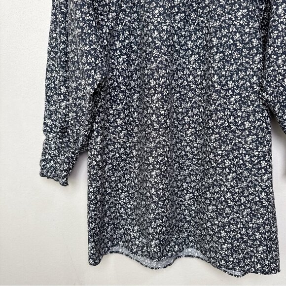 Zara Womens Small Mini Poplin Ditsy Floral Dress - Picture 10 of 15